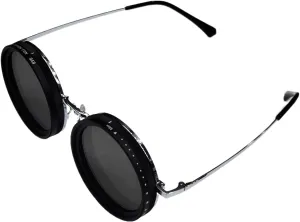1-9 Gears Adjustable Tint Sunglasses for Men Fishing Shady Rays Sunglasses for Men Uv400 Round Polarized Sunglasses