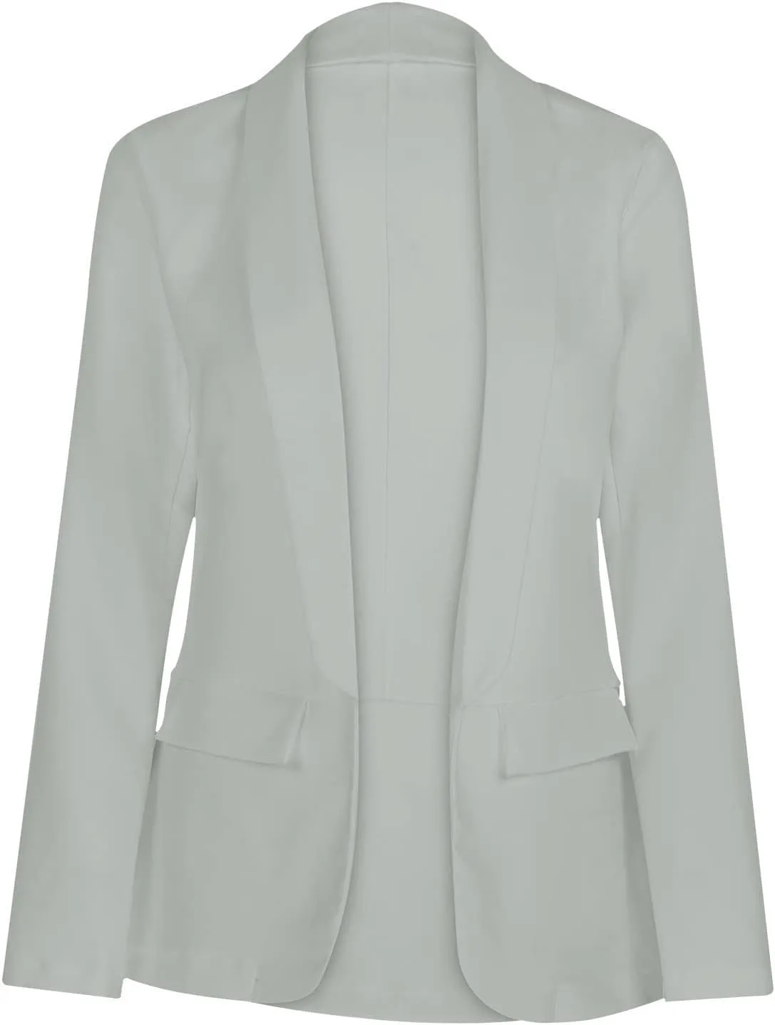 2024 Classic Blazers for Women Long Sleeve Lapel Business Jackets Casual Loose Open Front Cardigans Fall Fashion Suit