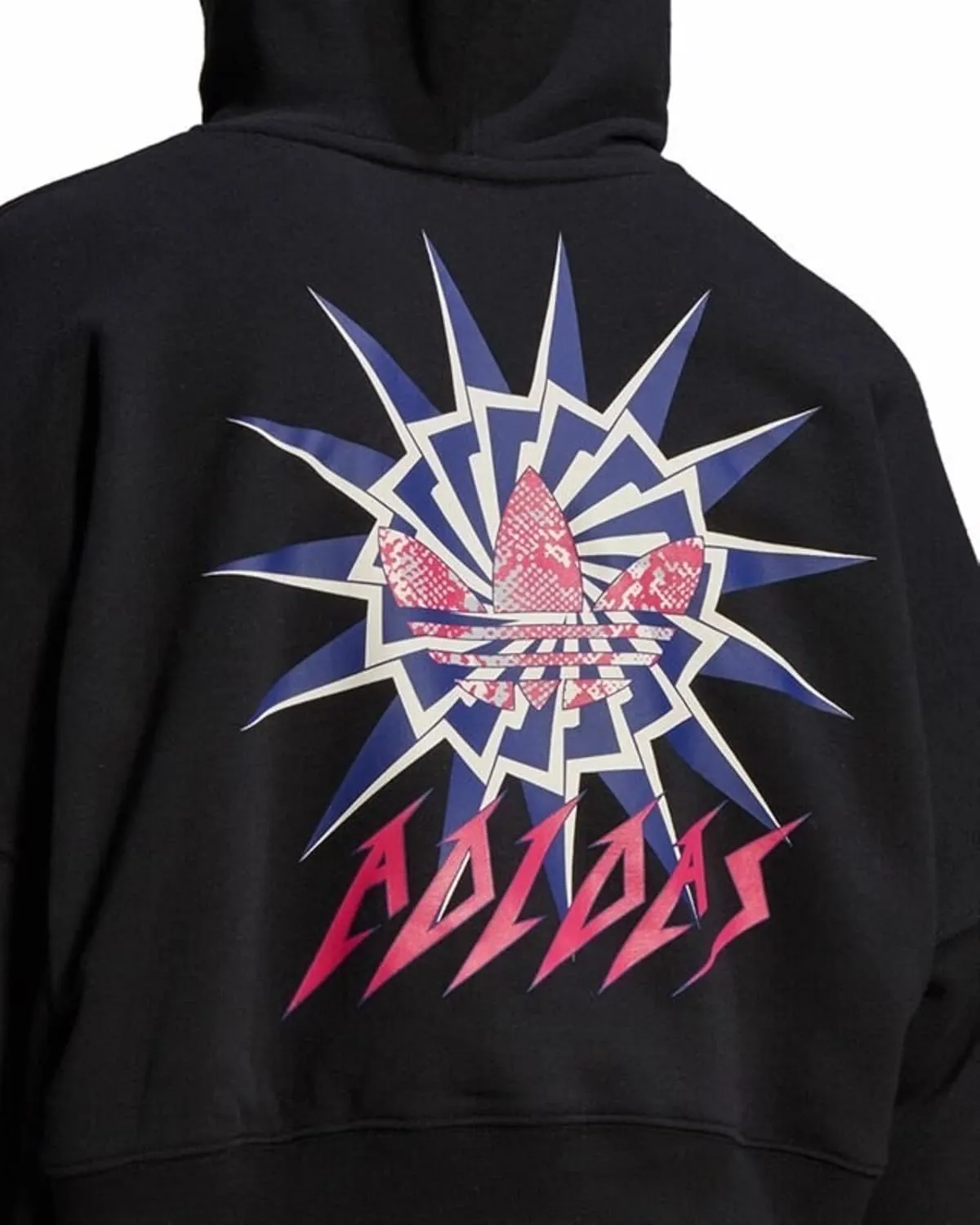 adidas Women's Cropped Hoodie, Black