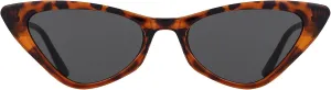 Cat Eye Sunglasses for Women Retro Vintage Trendy Outdoor Narrow Cateye Frame Y2k Glasses