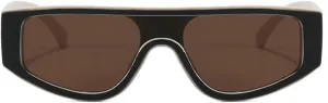 COTIA 2025 Fashion Cat Eye Sunglasses for Women Men Vintage Punk Irregular Triangle Personality Hip Hop Cool Sun Glasses