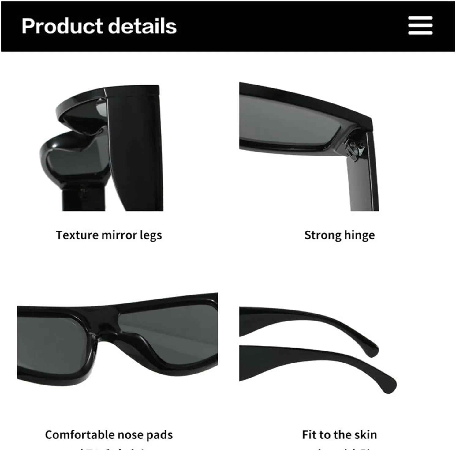 COTIA 2025 Fashion Cat Eye Sunglasses for Women Men Vintage Punk Irregular Triangle Personality Hip Hop Cool Sun Glasses