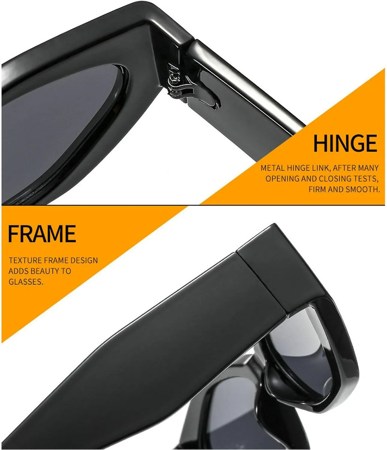 COTIA Cat Eye Sunglasses for Women Men Vintage Polygon Personality Irregular Fashion Small Cateye Sun Glasses Eyewear
