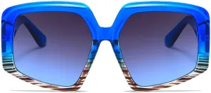 COTIA Cat Eye Vintage Oversized Sunglasses Women Men Irregular Polygon Fashion Personality Cateye Sun Glasses Eyewear