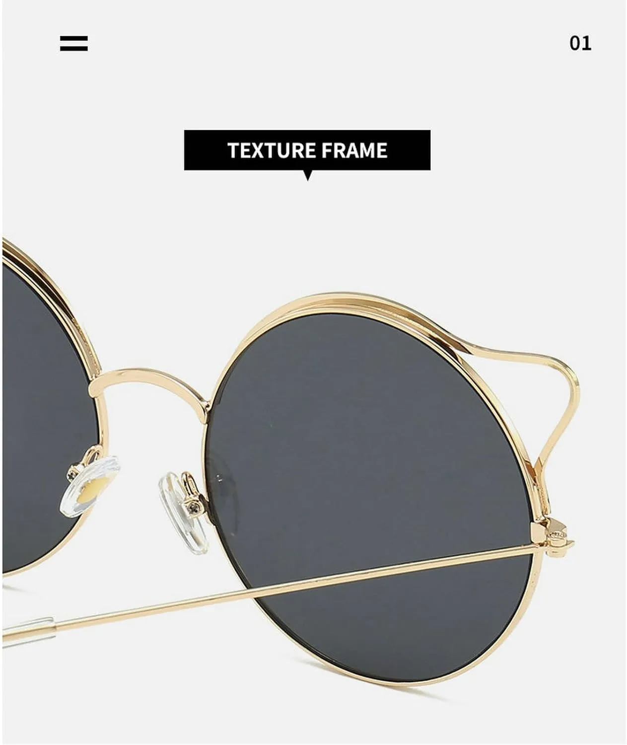 COTIA Cute Round Punk Sunglasses Women 2023 Cat Eye Sun Glasses for Ladies Vintage Eyewear Shades UV400