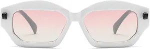 COTIA Fashion Cat Eye Polygon Irregular Sunglasses for Women Men Personality Vintage Y2k Sun Glasses W35