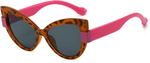 COTIA Fashion Cat Eye Sunglasses for Women Men Vintage Butterfly Unique Decoration Sun Glasses Eyewear