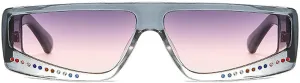 COTIA Fashion Cat Eye Vintage Sunglasses for Women Men Square Irregular Triangle Personality Diamond Decoration Sun Glasses