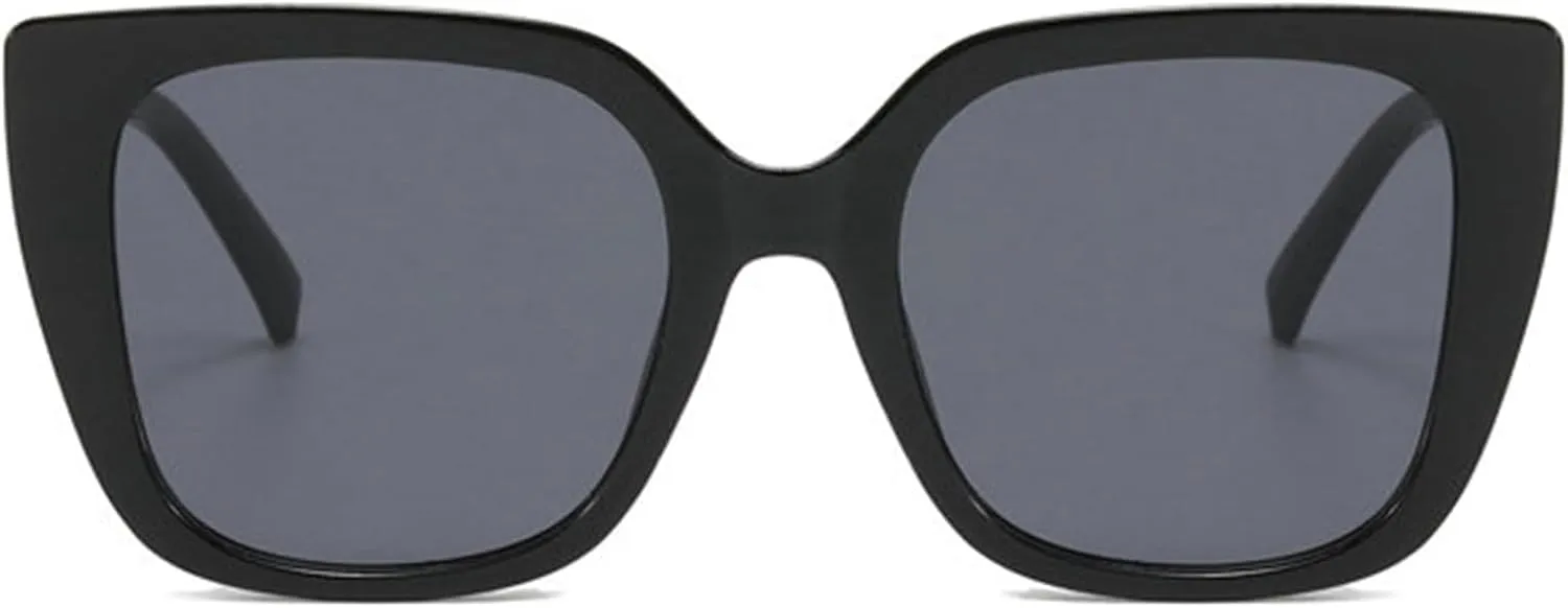 COTIA Vintage Cat Eye Sunglasses Women Square Small Frame Sun Glasses Men Design Retro Trendy Eyewear