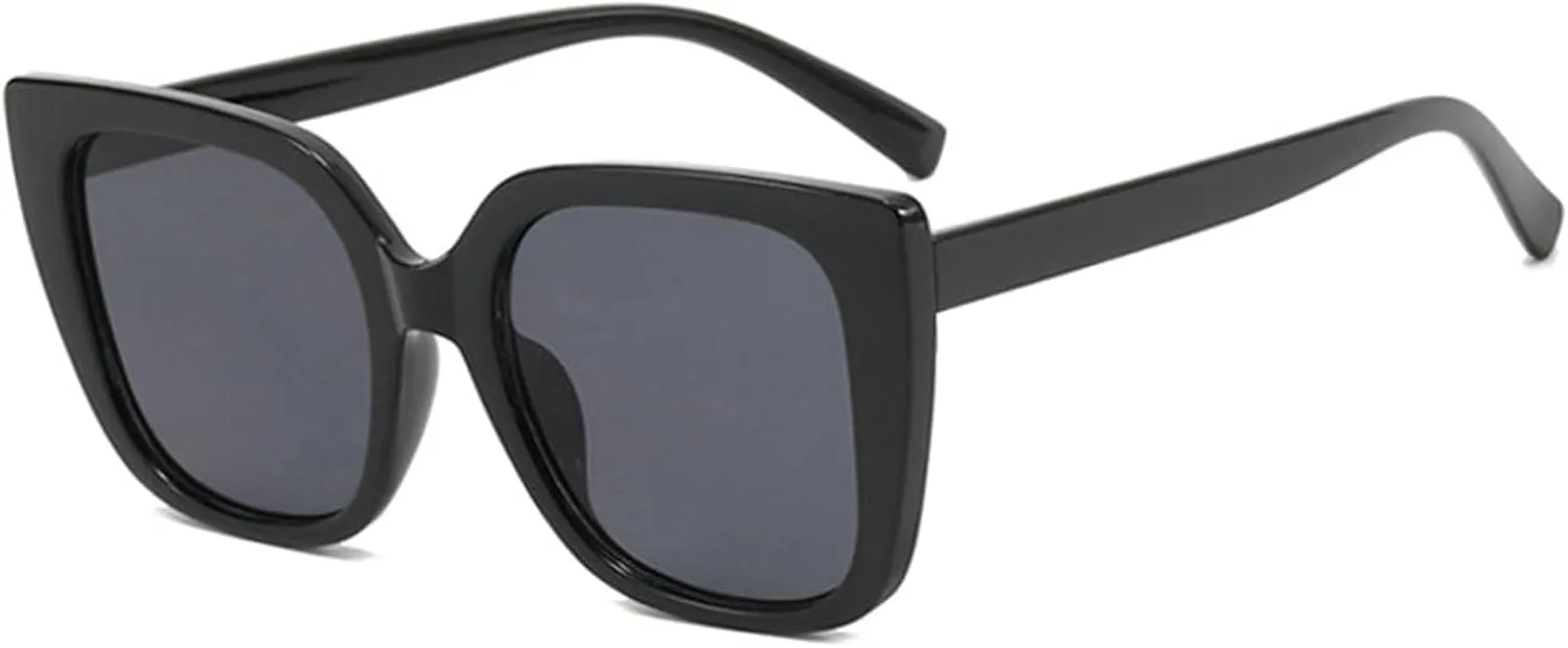 COTIA Vintage Cat Eye Sunglasses Women Square Small Frame Sun Glasses Men Design Retro Trendy Eyewear