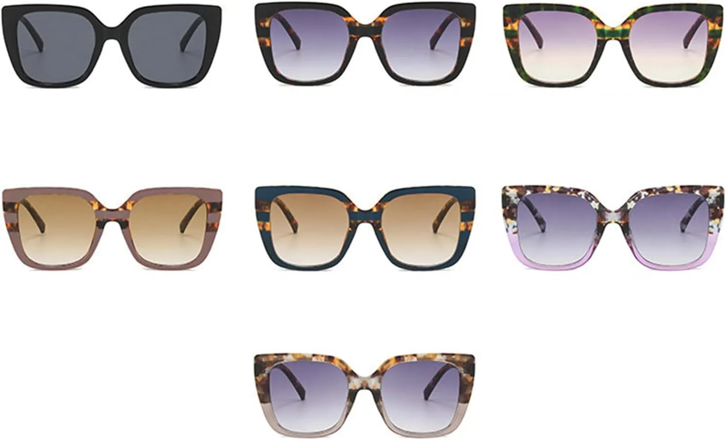 COTIA Vintage Cat Eye Sunglasses Women Square Small Frame Sun Glasses Men Design Retro Trendy Eyewear