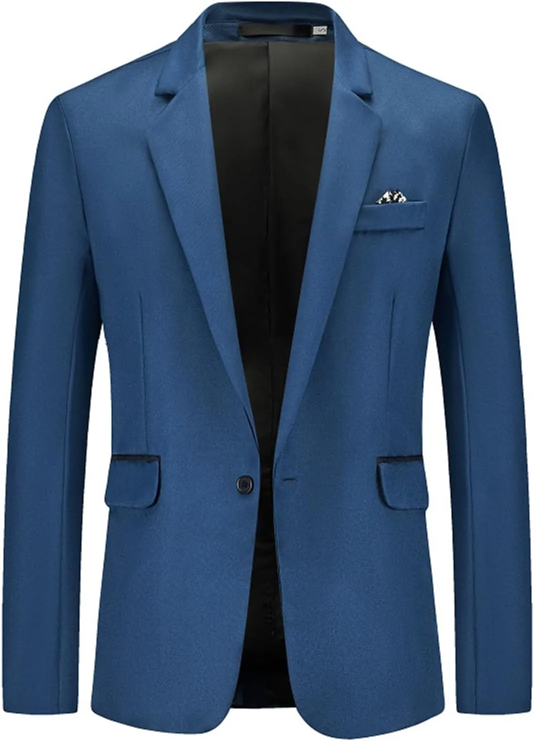 CRNTCEM Men's Casual Suit Blazer Jackets Solid Color Lightweight Slim Fit Wedding Prom Business Office Work Formal Outwear