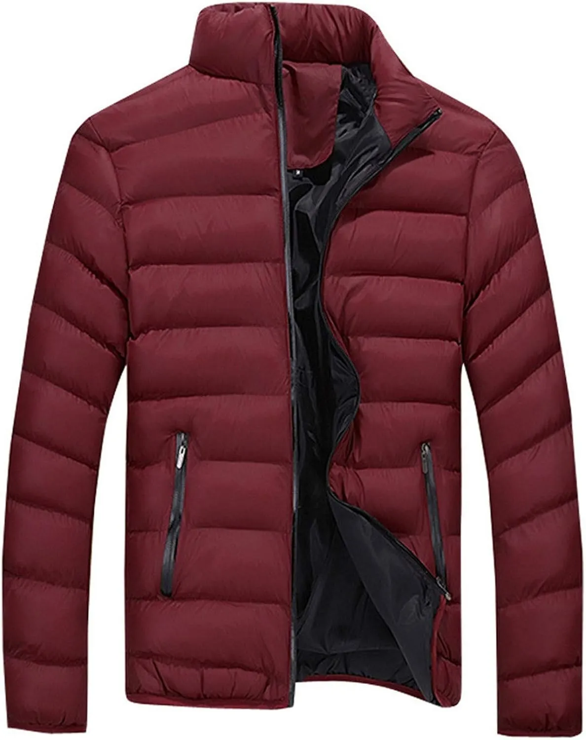 Down Jacket Men, Men's Puffer Jacket Waterproof Winter Parka jacket Warm Thicken Ski Coat Winter Jackets Coat for Men