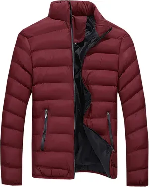 Down Jacket Men, Men's Puffer Jacket Waterproof Winter Parka jacket Warm Thicken Ski Coat Winter Jackets Coat for Men