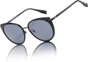 DUCO Cat Eye Sunglasses for Women Retro Polarized Womens Sun Glasses 90s Vintage Shades UV Protection DC1222