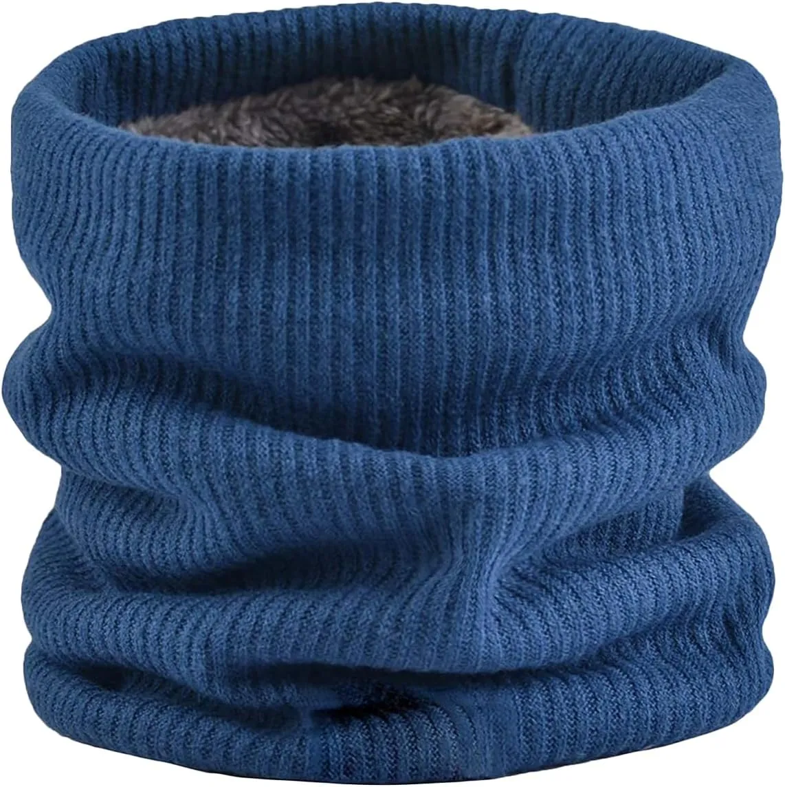EFOFEI Womens Thick Ribbed Knit Scarf Winter Infinity Circle Loop Scarf Elegant Wrap Scarve.