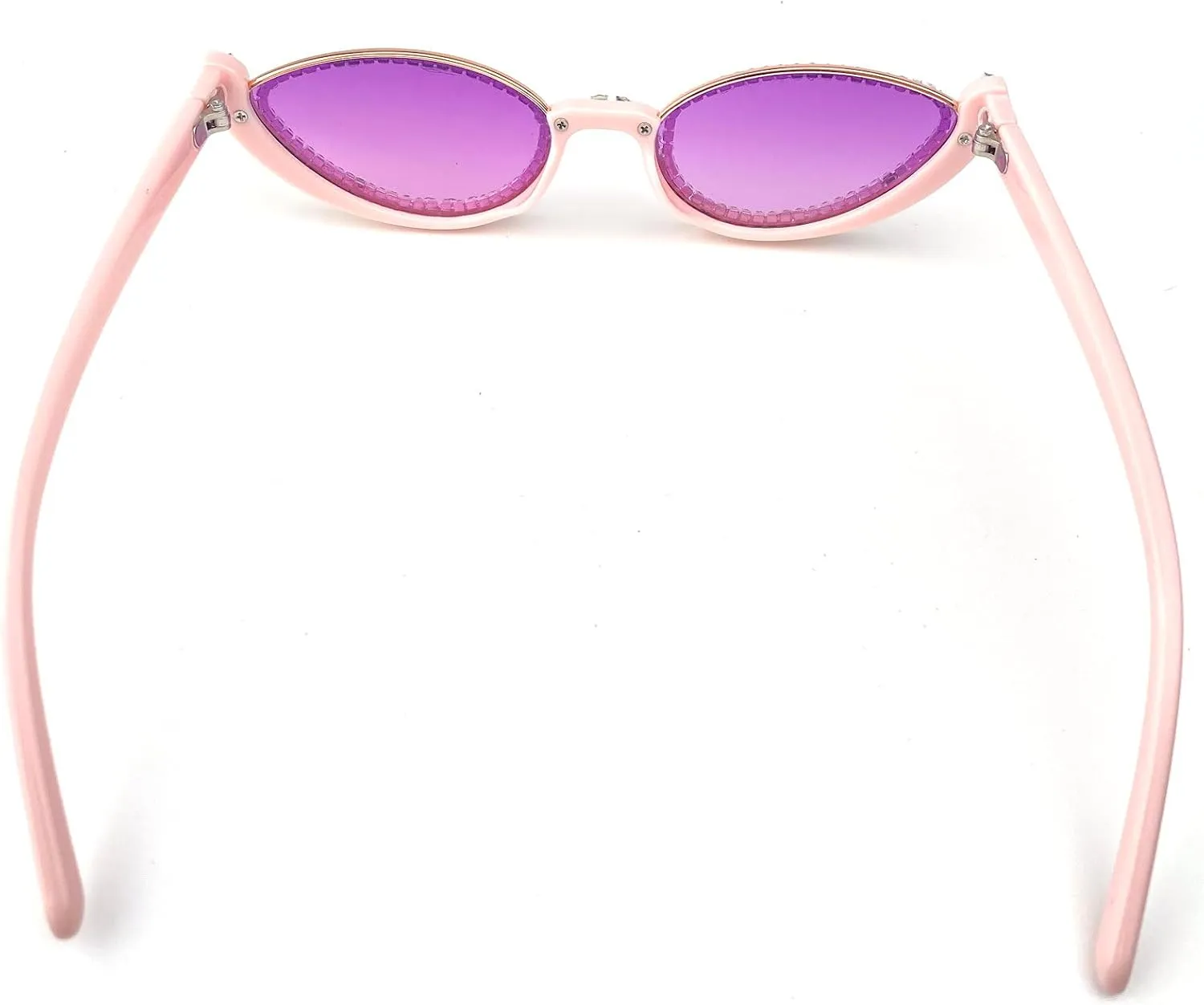 Fashion bling Rhinestone Cat Eye Sunglasses for Women Retro Narrow Cat-eye Diamond Sun Glasses Vintage Style Tinted Lens