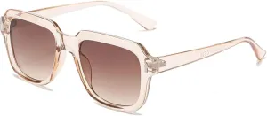 Fashion Minimalist Sunglasses for Women Large Frame Vintage Uv400 Fashion Vintage