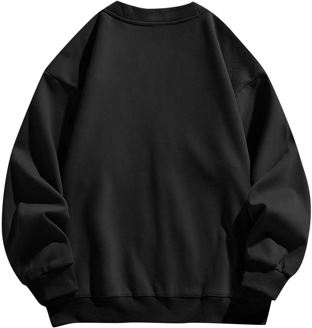 Fashion Oversized Cardigan Coat for Men Casual Button V Neck Sweater Jackets Plain Long Sleeve Outdoor Blouse Tops