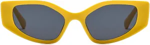 Fashion Polygon Cat Eye Women Sunglasses Vintage Shades UV400 Eyeglasses Men Trending Sun Glasses N47