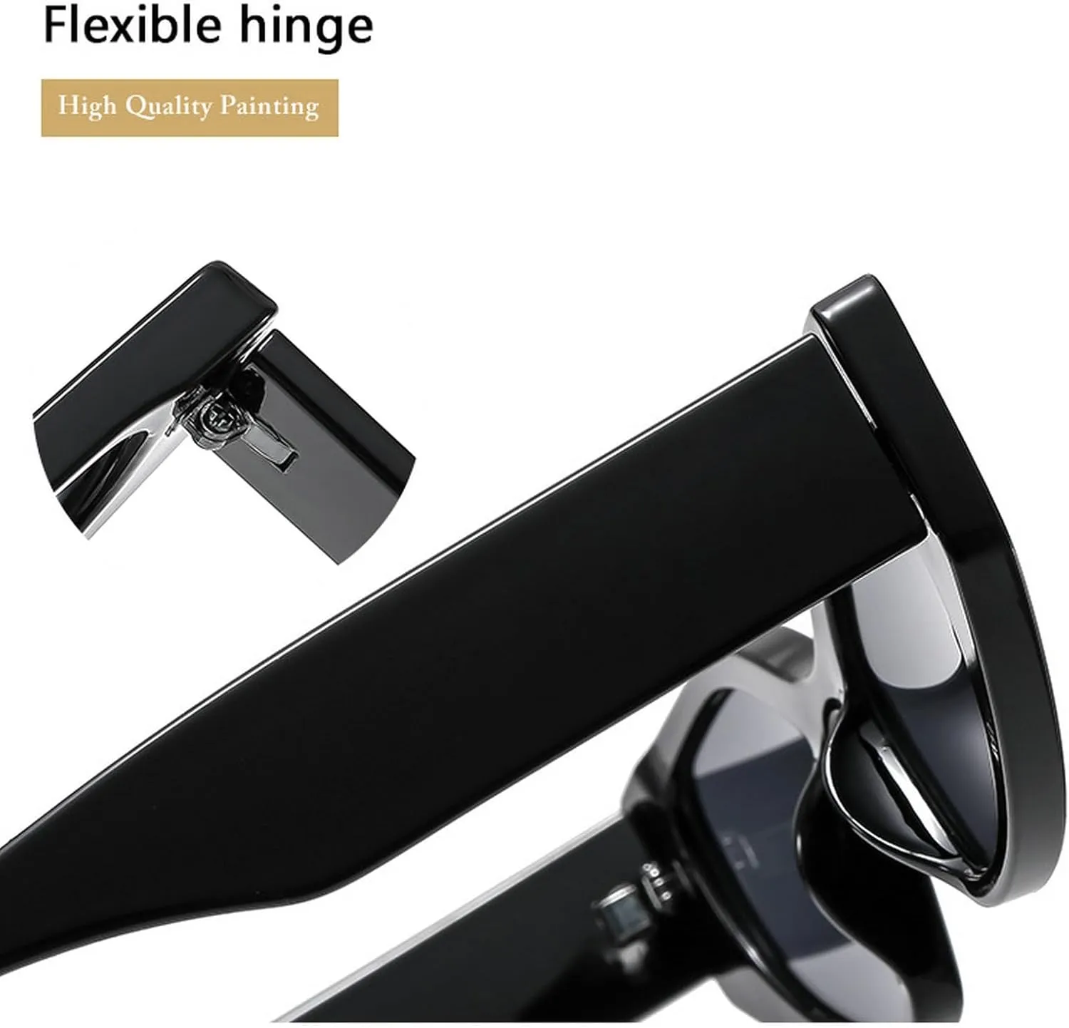 Fashion Polygon Cat Eye Women Sunglasses Vintage Shades UV400 Eyeglasses Men Trending Sun Glasses N47