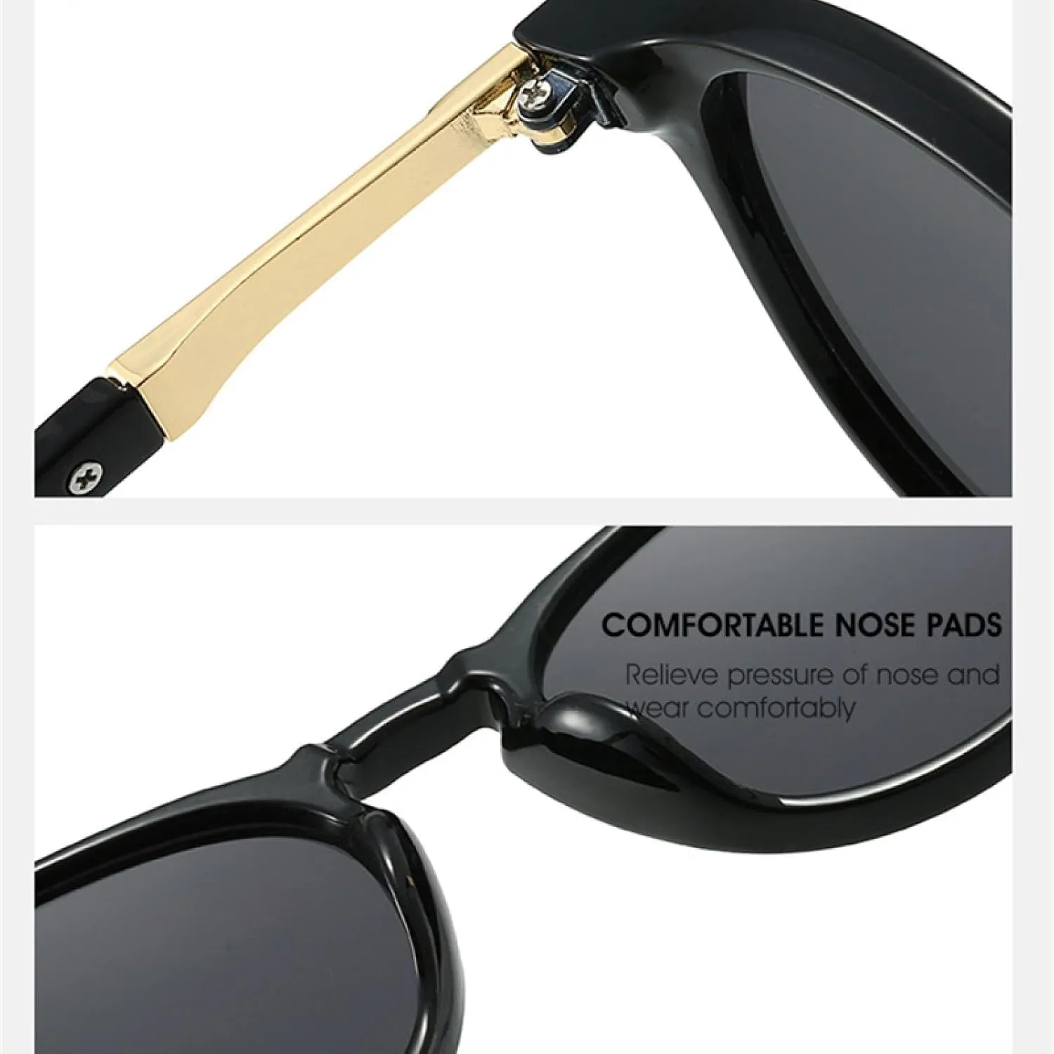 Fashion Round Women Gradient Sunglasses Shades Uv400 Vintage Men Punk Sun Glasses