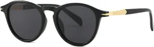 Fashion Round Women Gradient Sunglasses Shades Uv400 Vintage Men Punk Sun Glasses
