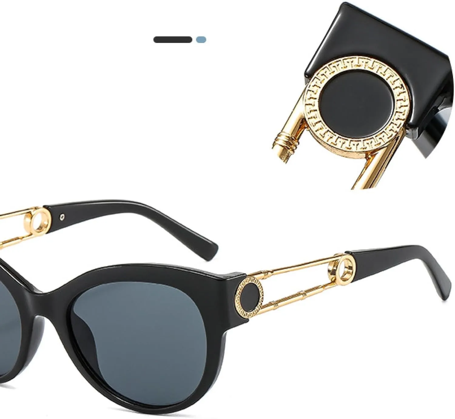 Fashion Round Women Sunglasses Luxury Quality Men Sun Glasses Cat Eye Driving Shades Uv400
