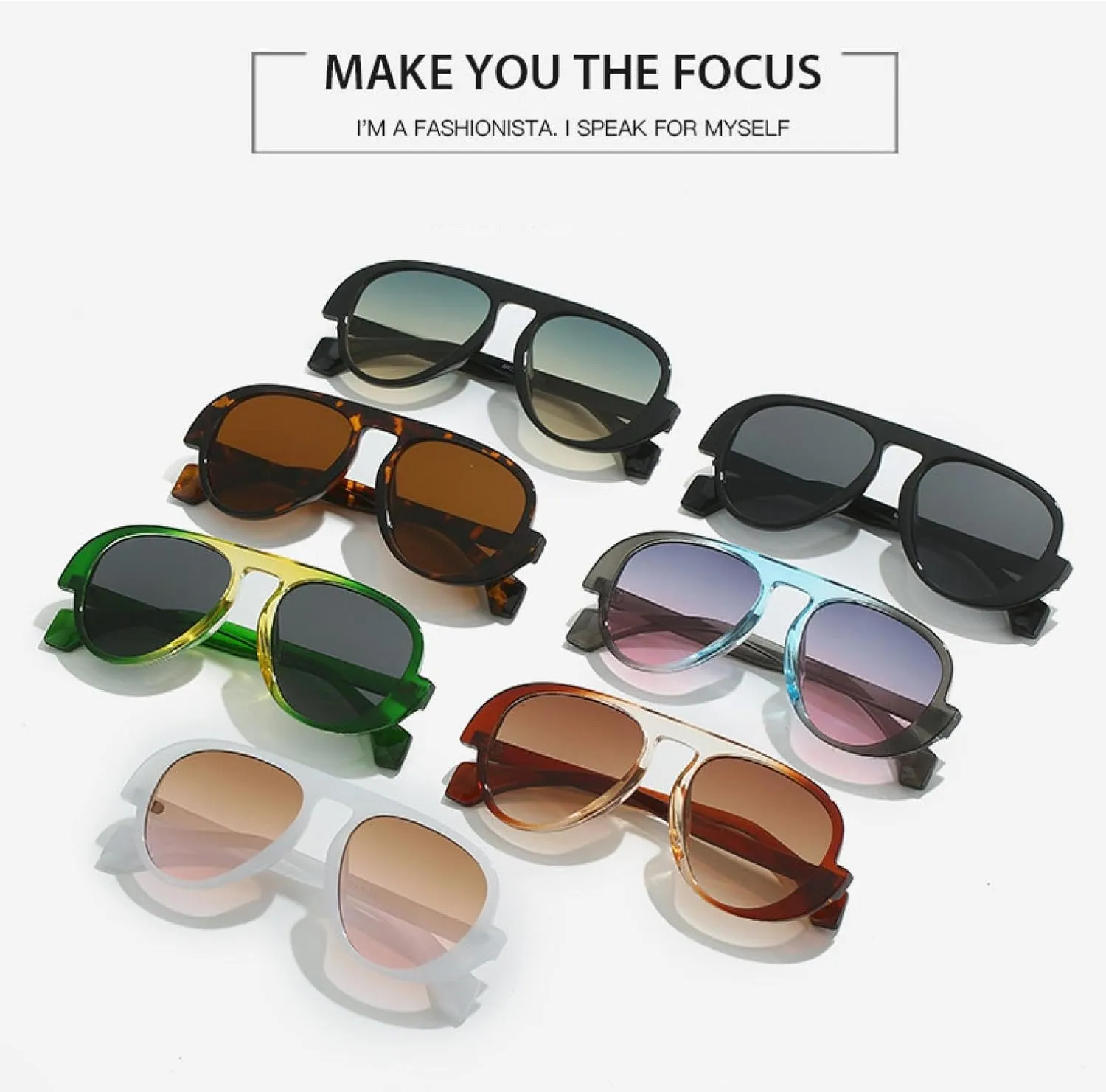Fashion Women Luxury Vintage Flat Top Sun Glasses Men Chic Black Retro Outdoor Cool Round Shades