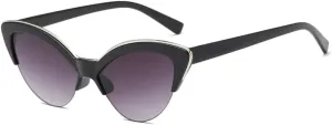 Female Cat Eye Sunglasses Red Cateye Glasses for Women Vintage Gradient Ladies Eyewear