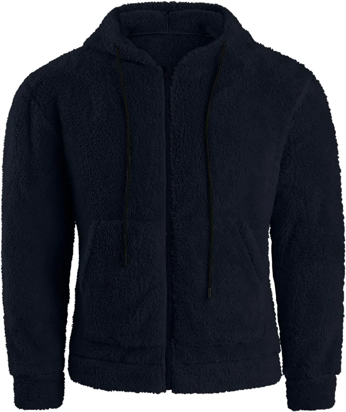 Fleece Jacket Men, Men's Outdoor Casual Fleece Sherpa Lined Button Down Shirt Jacket Heavyweight Jacket Coats