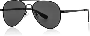Gleyemor Aviator Sunglasses, Polarized 52MM Frame for Small Faces