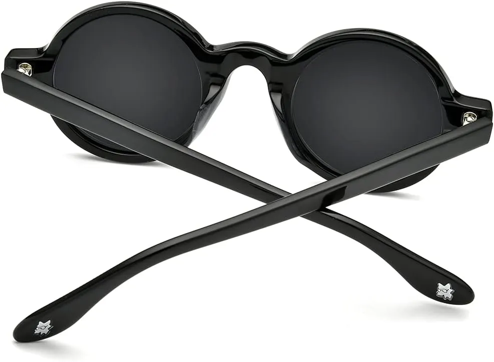 HEPIDEM Acetate Men Vintage Round Optical Glasses Frame Spectacles Optical Eyeglasses Zolman