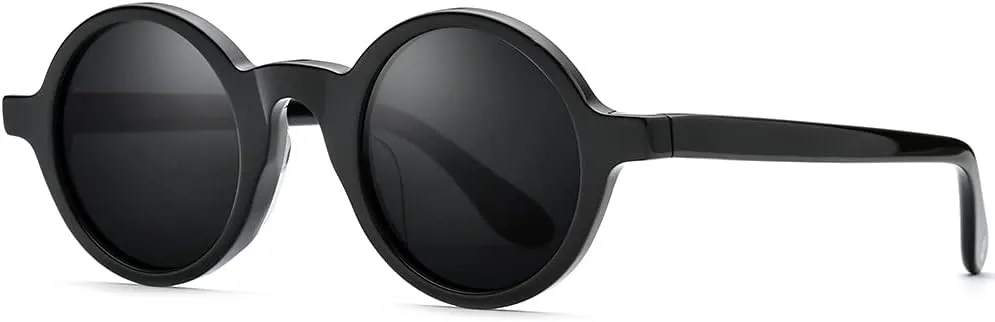 HEPIDEM Acetate Men Vintage Round Optical Glasses Frame Spectacles Optical Eyeglasses Zolman