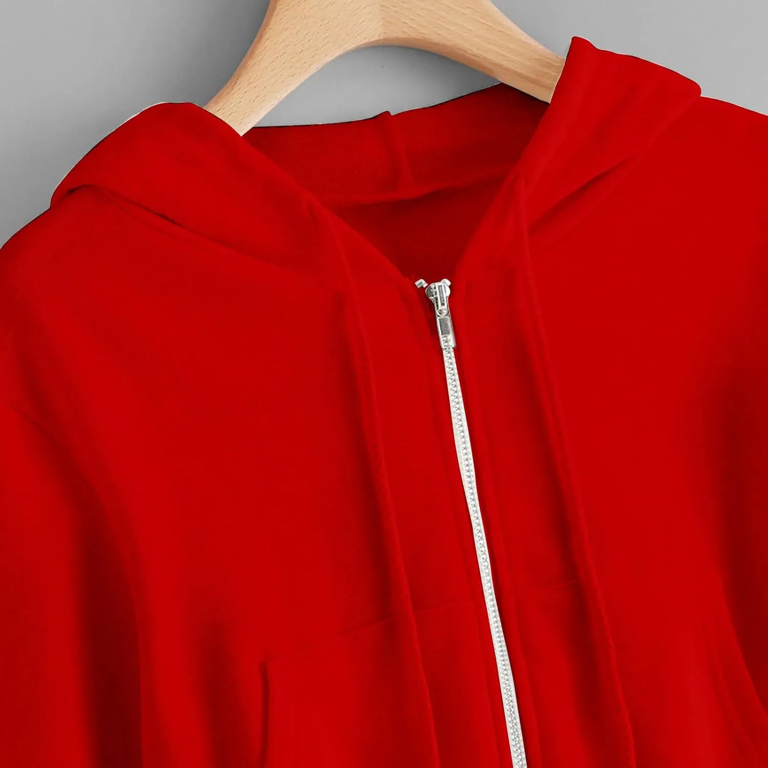 Hoodies for Women White Cropped Zip Up Hoodie Trendy Teen Girls Crop Top Jackets Casual Cute Cropped Hooded Jacket