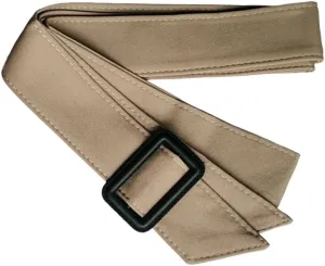 ikasus Women's Adjustable Woven Fabric Cuff Strap Belt for Trench Coat Overcoat Jacket, Black/Light Khaki/Deep Khaki, 38cmx4cm/14.96inx1.57in