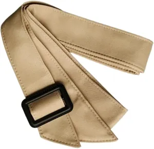 ikasus Women's Belt with Buckle Wide Trench Coat Replacement Belt Robe Belt for Decorated Trench Coat Overcoat Jacket Type 4