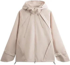Jackets for Men Waterproof Windproof Light Thin Rain Jackets Hooded Outdoor Hiking Rain Coats Plus Size Soild Outerwear