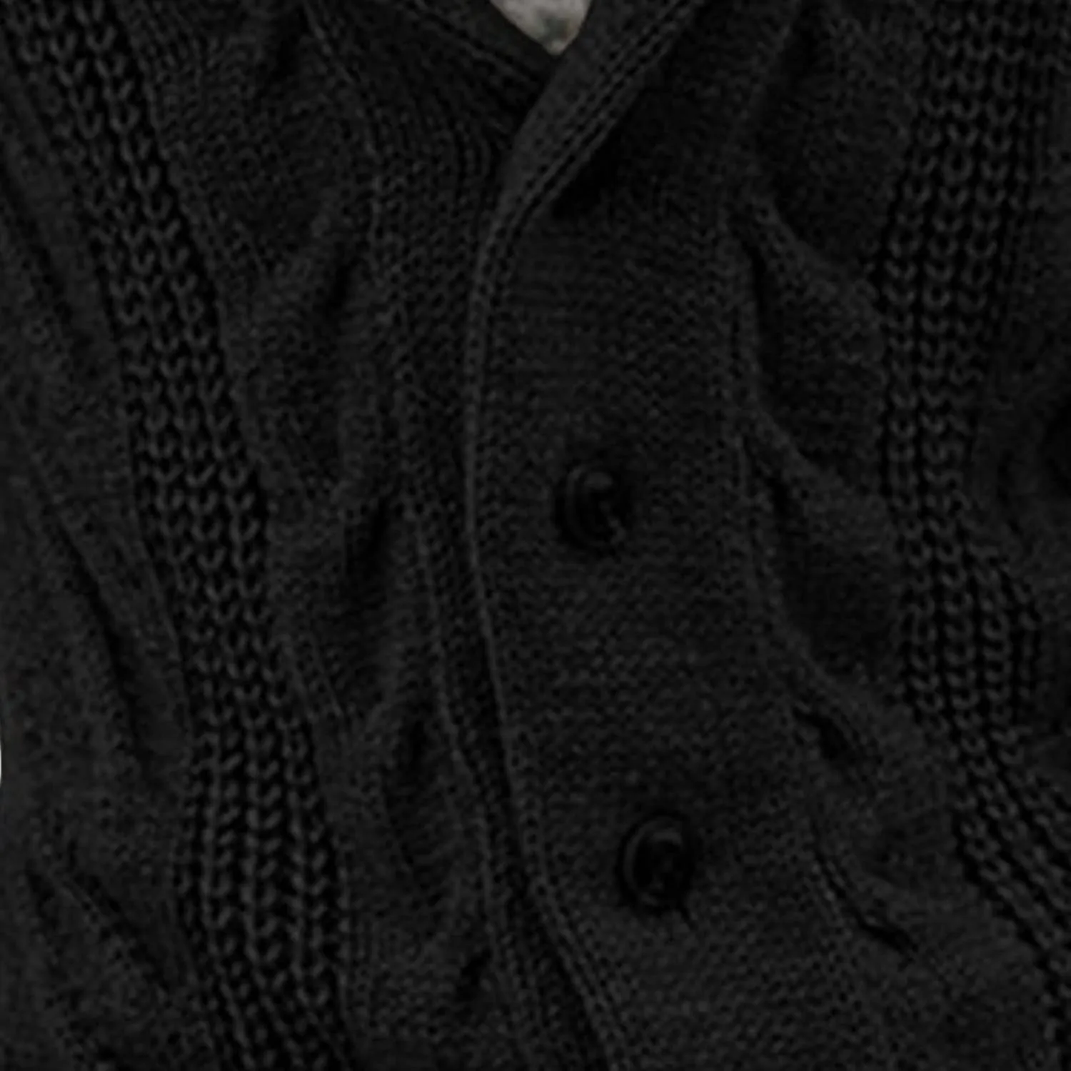 JEsilunmaMY Mens Cable Knit Casual Cardigan Sweaters Button Down Shawl Collar Fall Winter Sweaters Warm Thicken Knitwear
