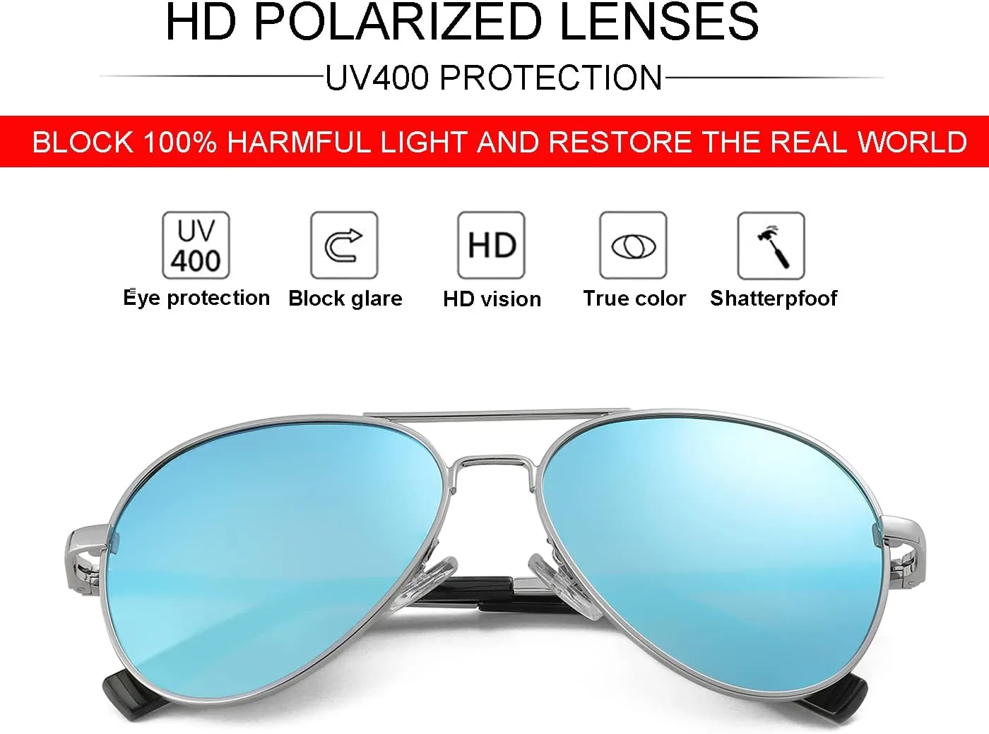 JOVAKIT Kids Small Polarized Aviator Sunglasses for Girls and Boys Age 4-16