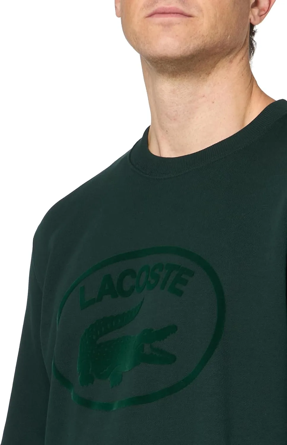 Lacoste Men's Relaxed Fit Organic Cotton Sweatshirt