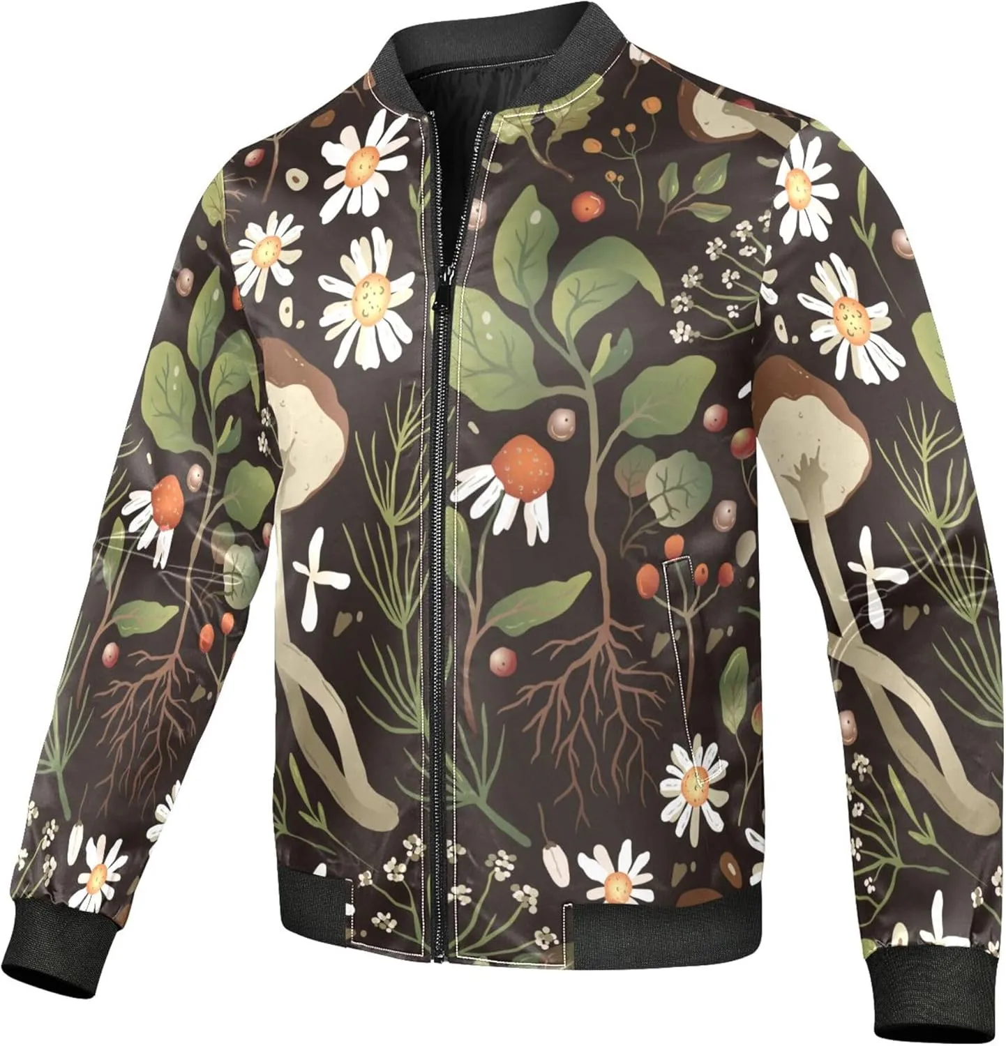 linqin Hand Drawn Trendy Personalized Mens Rain Jacket Lightweight Waterproof Light Windbreaker Jackets For Men Mens Jackets