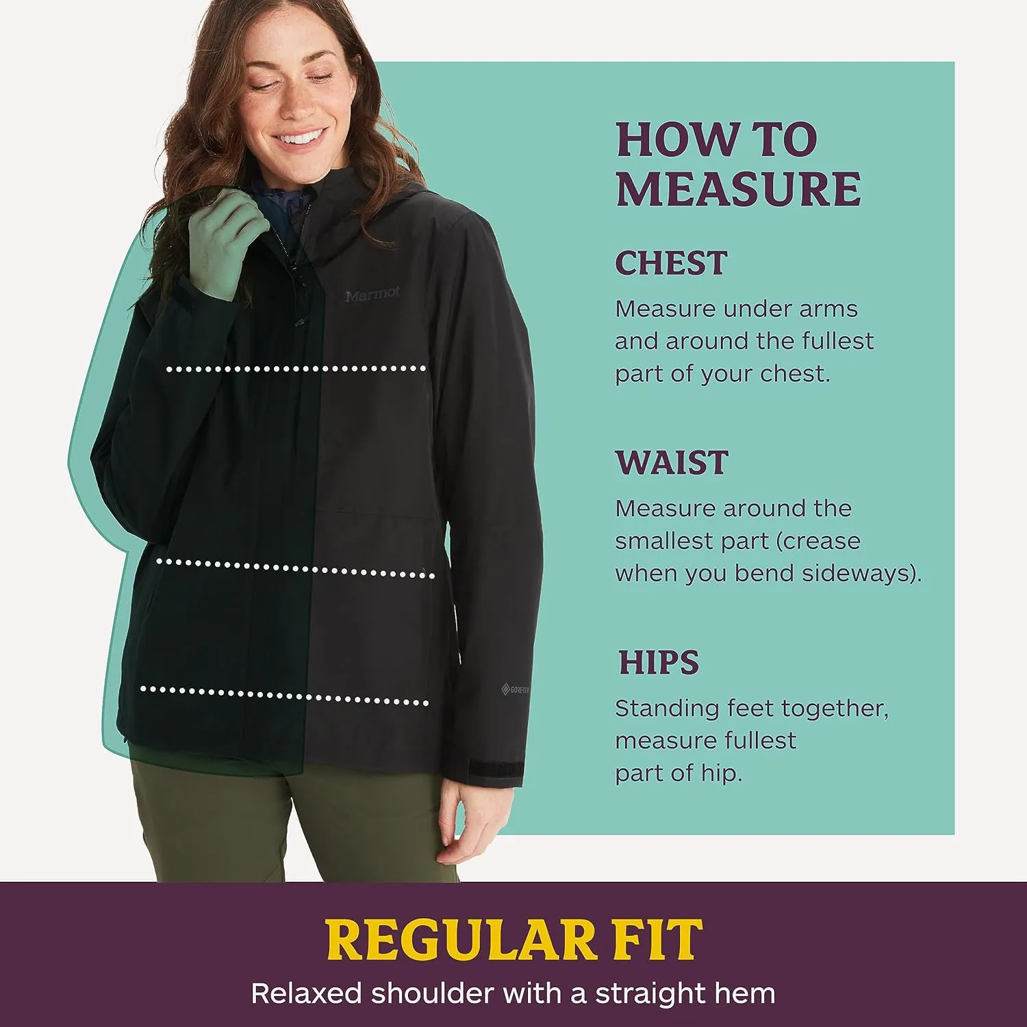 MARMOT Women's GORE-TEX Minimalist Rain Jacket - Packable, Breathable, Durable Wind & Water Protection