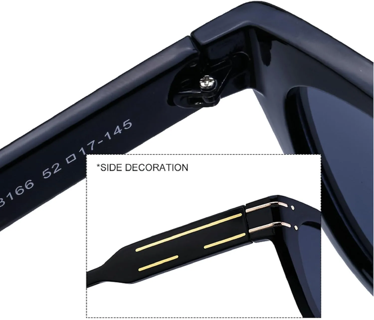Melrose Sexy Cat Eye Punk Sunglasses Women Vintage Cat eye Sun Glasses For Ladies Leopard Eyewear Shades UV400 98166