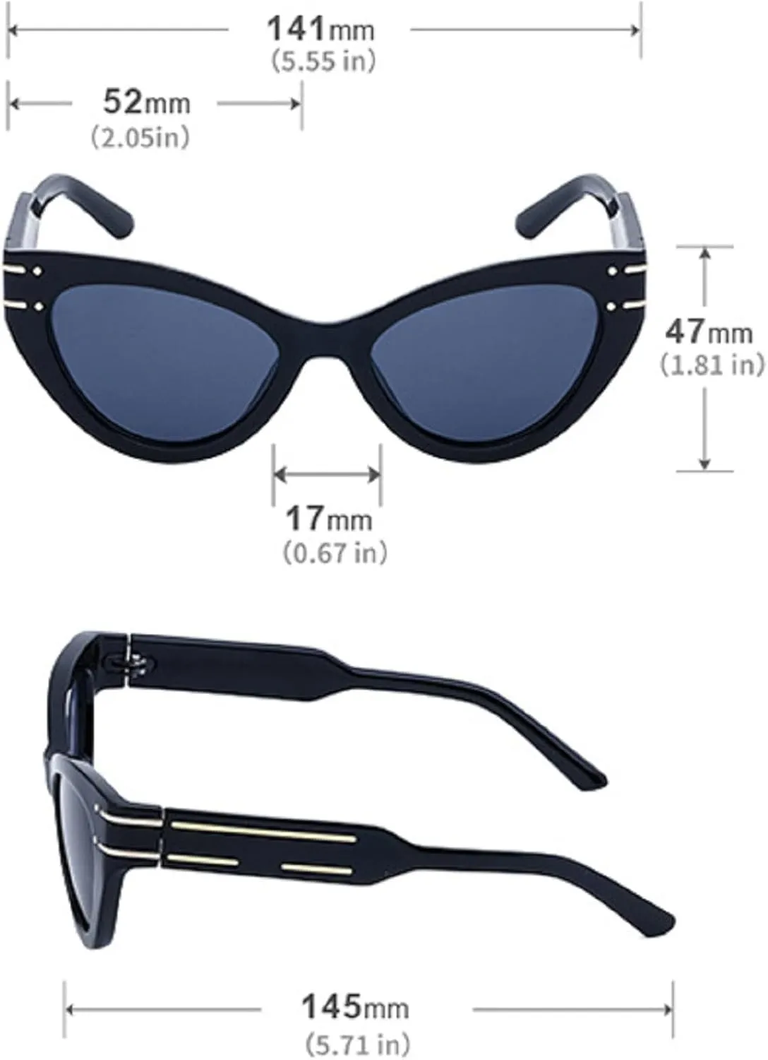 Melrose Sexy Cat Eye Punk Sunglasses Women Vintage Cat eye Sun Glasses For Ladies Leopard Eyewear Shades UV400 98166