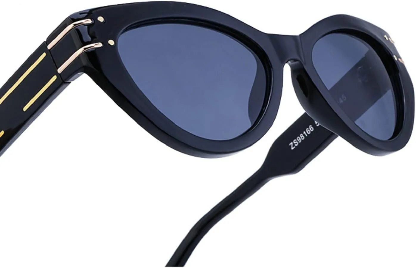 Melrose Sexy Cat Eye Punk Sunglasses Women Vintage Cat eye Sun Glasses For Ladies Leopard Eyewear Shades UV400 98166