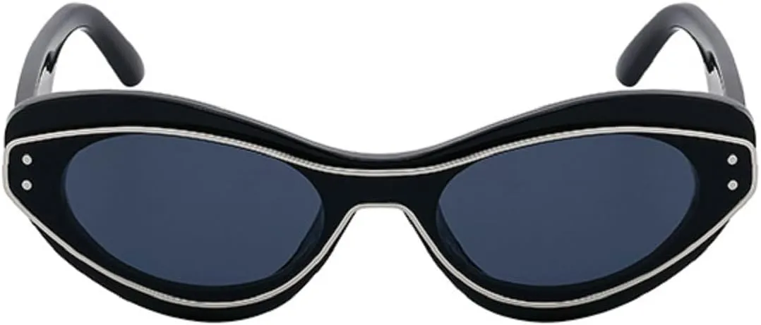 Melrose Sexy Cat Eye Y2K Punk Sunglasses Women Luxury Fashion One-Piece Sun Glasses Vintage UV400 Eyewear For Ladies ZS-98296