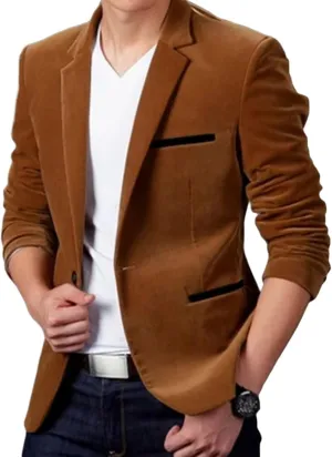 Men Blazer Autumn High Classic Busines Coat Slim Fit Men Suit Blazers Men