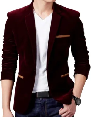 Men Blazer Autumn High Classic Busines Coat Slim Fit Men Suit Blazers Men