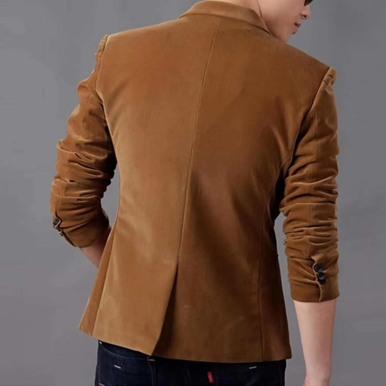 Men Blazer Autumn High Classic Busines Coat Slim Fit Men Suit Blazers Men